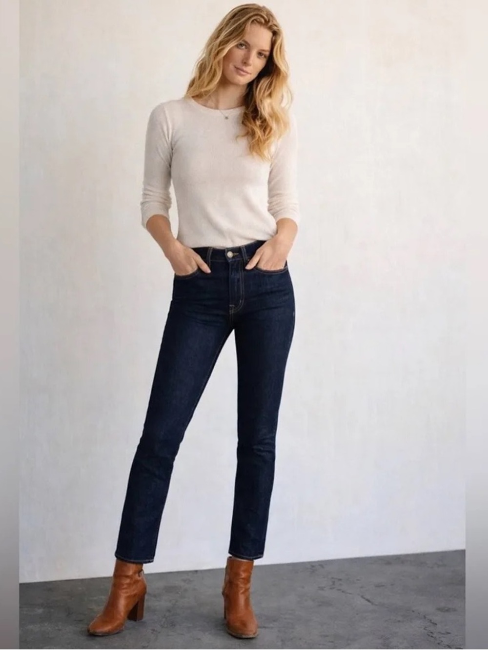 Imogene + Willie Josette Jeans Dark Wash Size 26